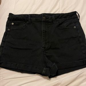 Super hi rise black American Eagle